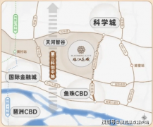 项目南侧规划的48班河汉外国语品牌初中估计将于